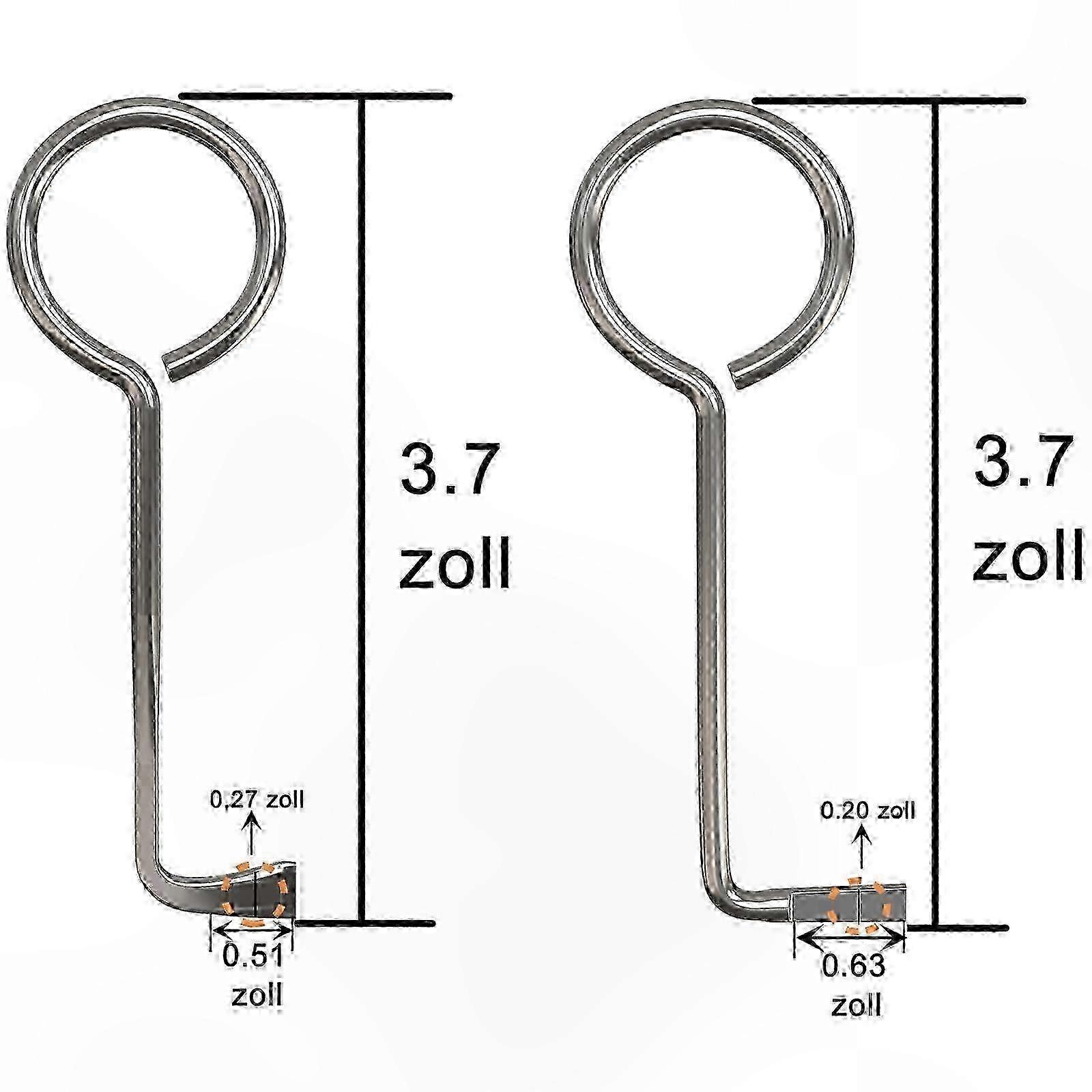 Universal Lock Access Tool, 2-Pack Key Set for Most Door Locks, Durable and Reliable Locksmith Solution