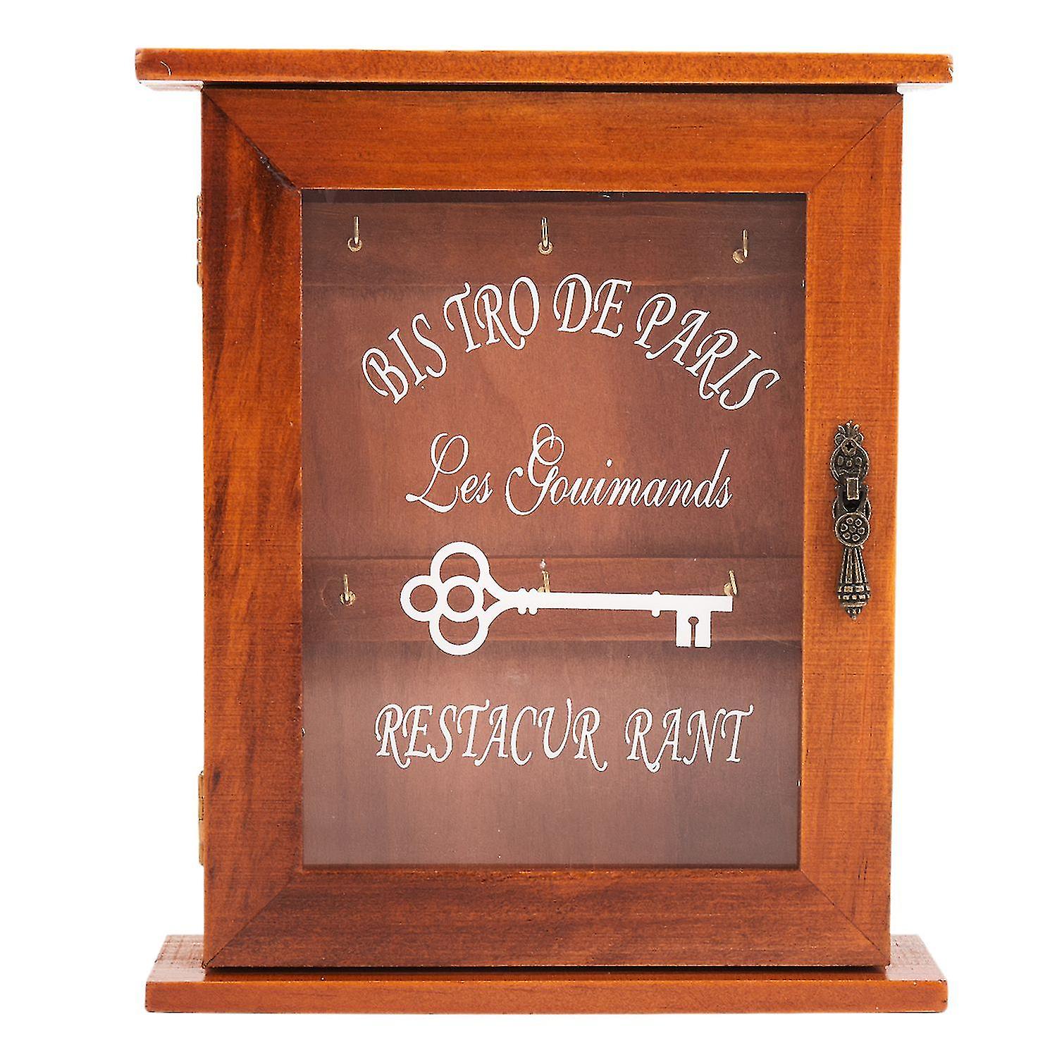 Vinta Key Stora Cabinet Key H Box With Hanging Hooks