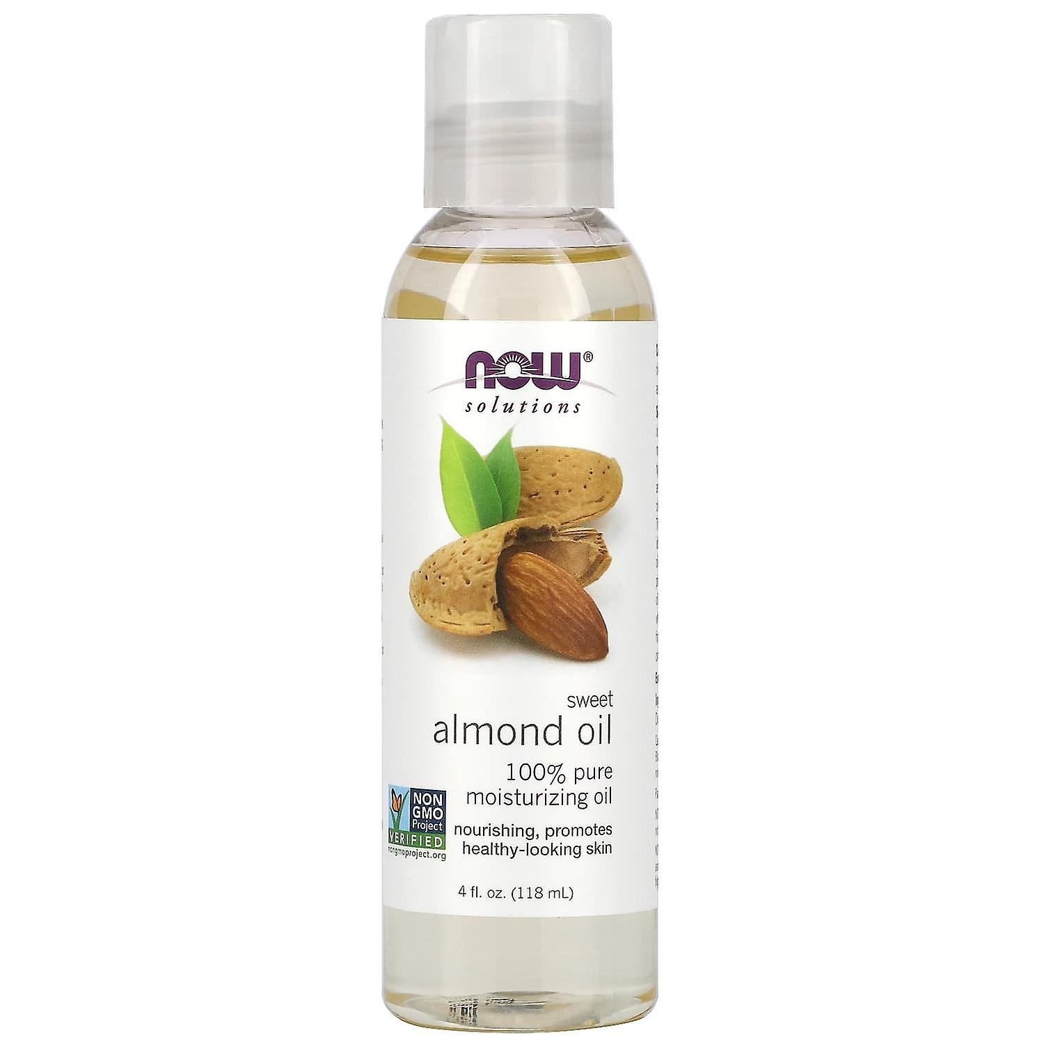 NOW Foods, حلول، زيت اللوز الحلو، 4 أونصة سائلة (118 مل)