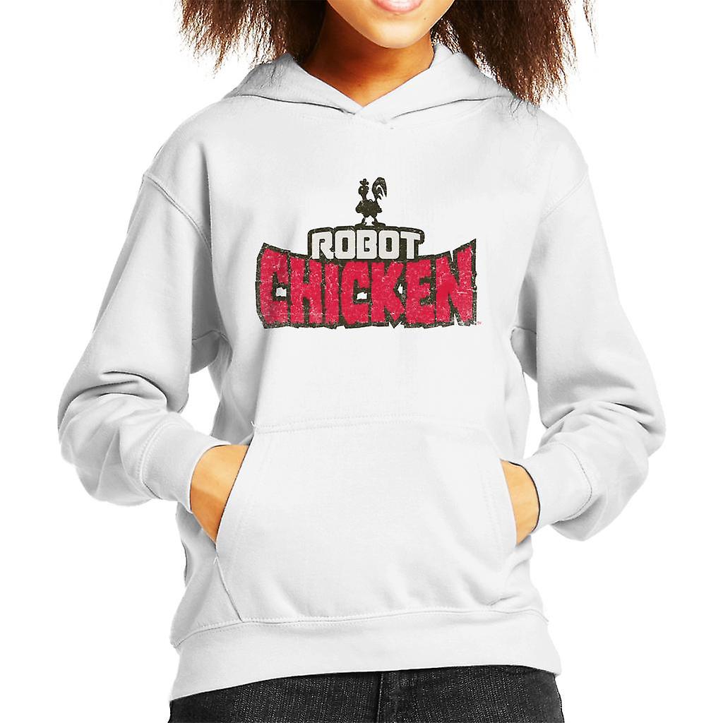 Robot Chicken Classic Logo Kid's Hooded Sweatshirt