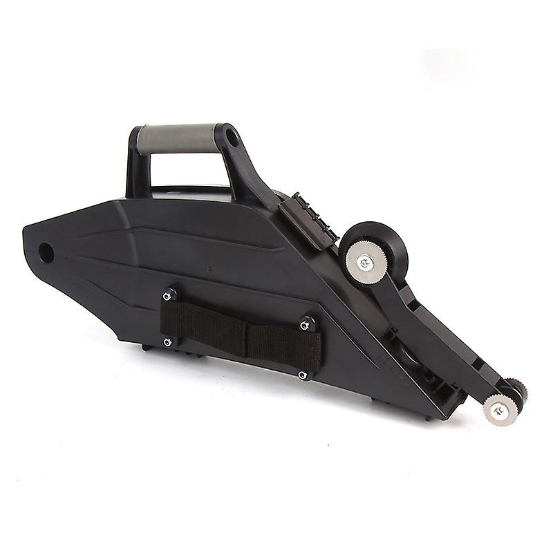 Double Handle Adjustable Belt Right Left Operation for Plasterboard Caulking Joint, Black, 51*26*9cm