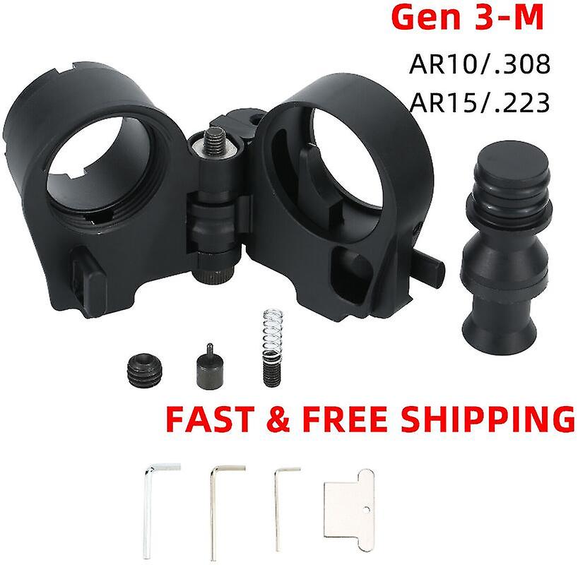 Aluminum Folding Ring Alloy Stock For Hunting Training Accessories Equipment New