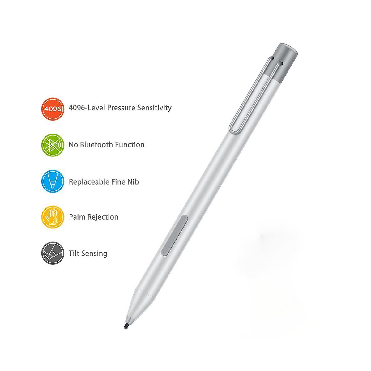For Stylus Pen Go Pro7/6/5/4/3 Electronic Pen 4096 Levels of Pressure with Tip Extractor+Tip -Silve