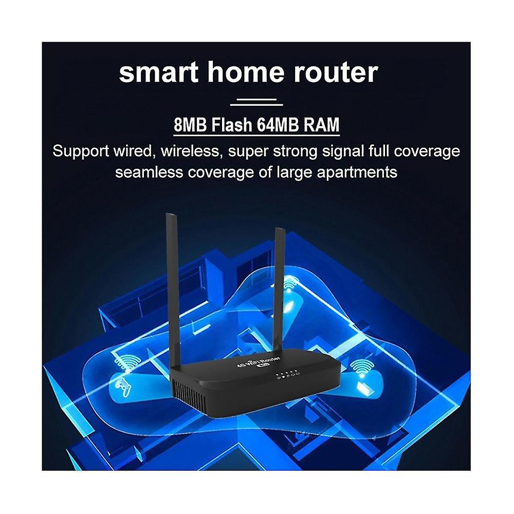 Wireless Wifi Router Modem 4g Wifi Sim Karte 300Mbps Modul Lan Wan 2.4ghz Antenne Netzwerk Router-eu