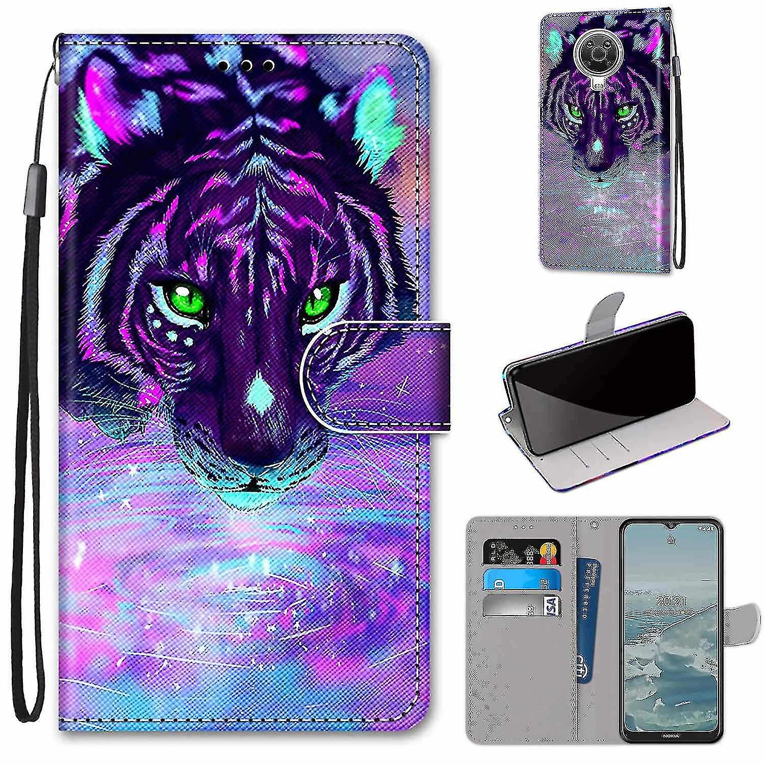 Compatible With Nokia 6.3 Tiger Drinking Water Mobile Case