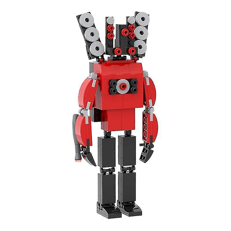 Skibidi Toilet Action Figure Building Block Kit Monitor Man Blocks Models Building Toys Skibidi Toilet Model Kid Collection Gift