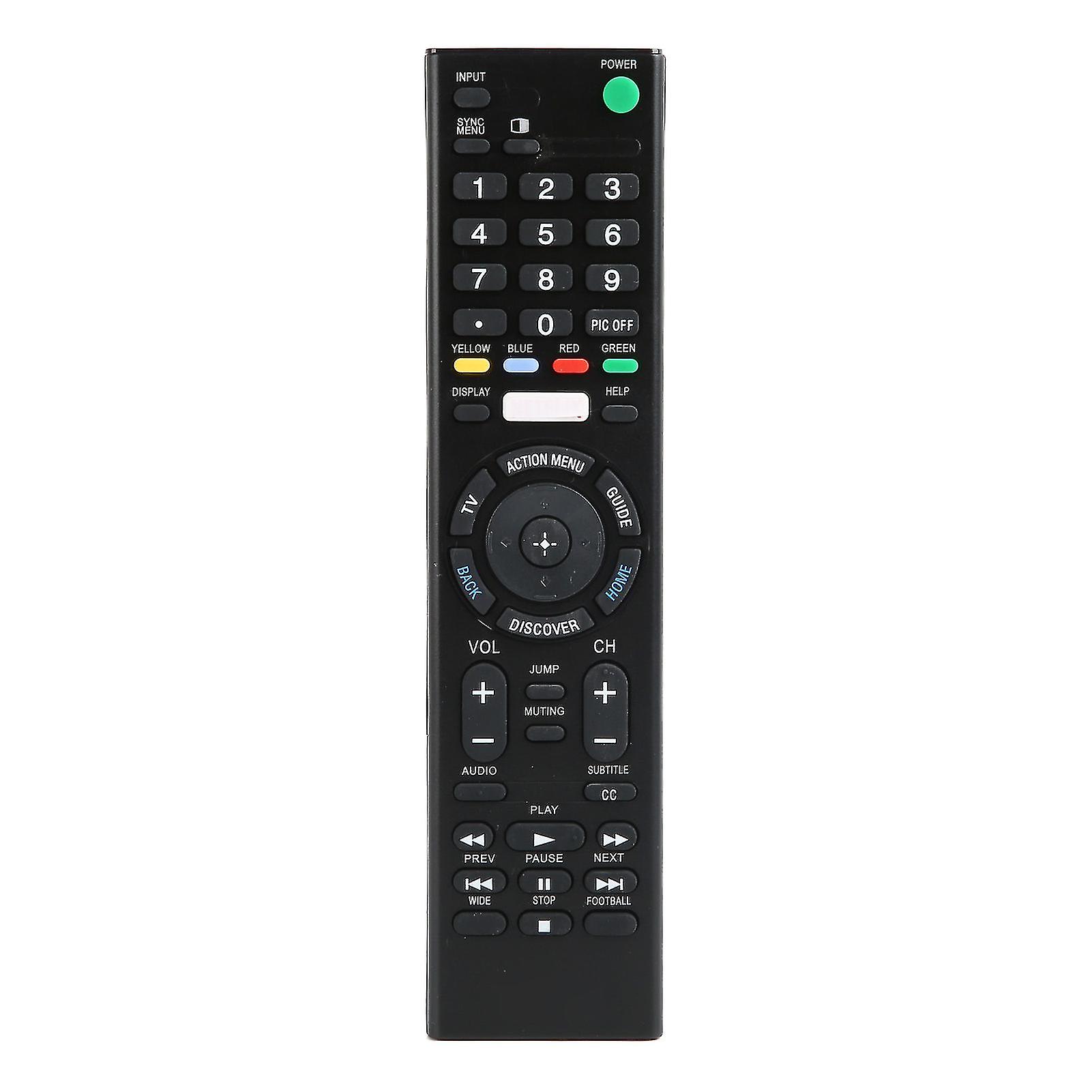 RMT TX100U Replacement Remote for XBR/ZBR TVs - Easy Setup, Durable, No Programming
