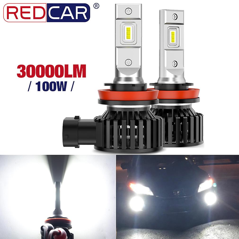 -2x Canbus H7 H11 H8 H9 Led Fog Light Bulbs H10 H16 5202 9006 Hb4 9005 Hb3 Led Csp 3570 Car Drl Driving Lamp 100w 30000lm Light