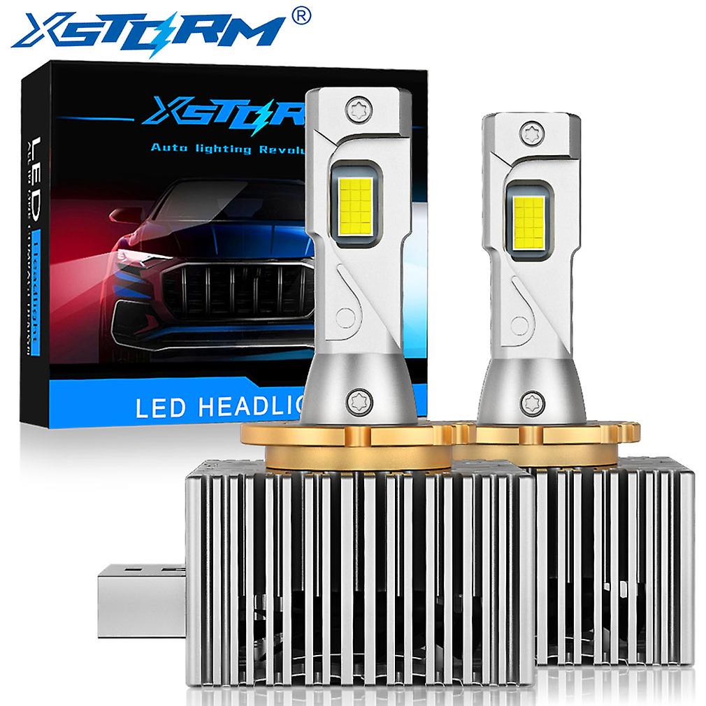 -d1s Led D2s D3s D4s D5s D8s Hid D1r D2r D3r D4r D5r D8r Ampoule Phare Voiture Turbo Led Csp Lampe Canbus 120w 6500k Blanc