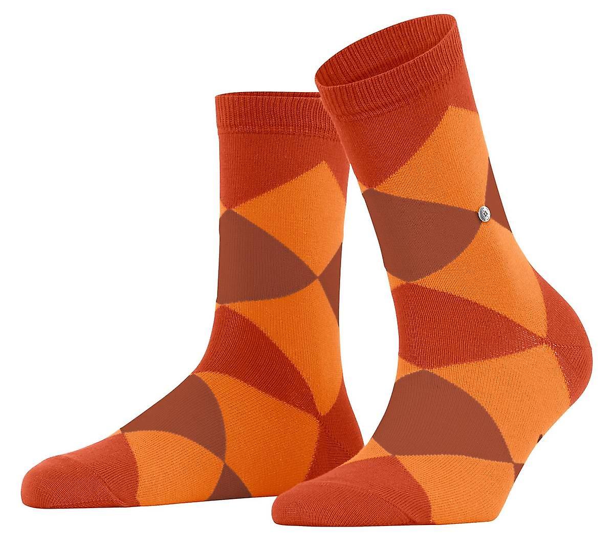 Burlington Bonnie Socks - Ziegel Orange
