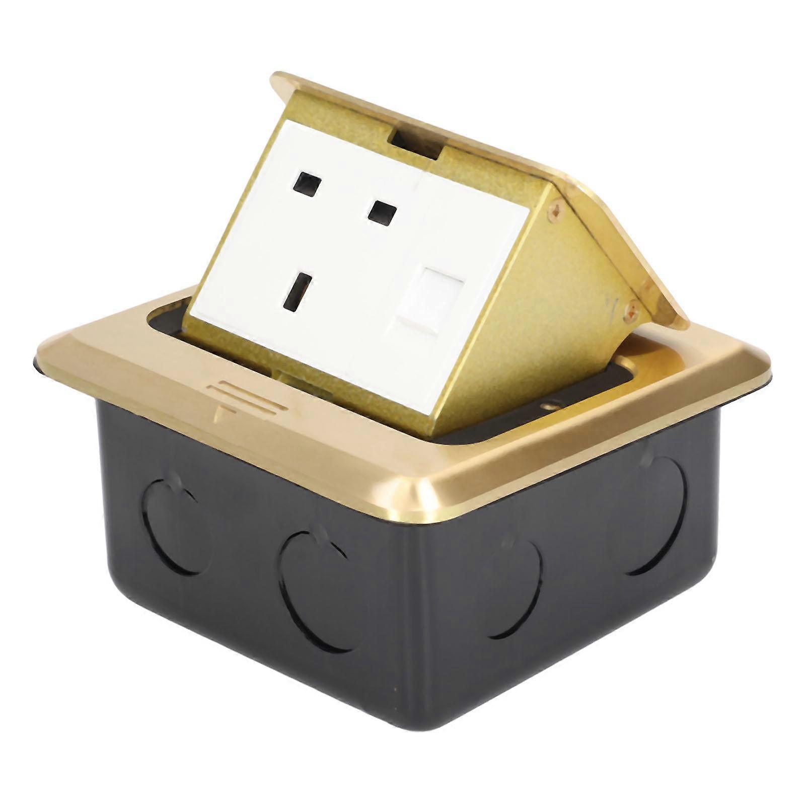 Prise de courant de table de prise de courant standard avec interface réseau