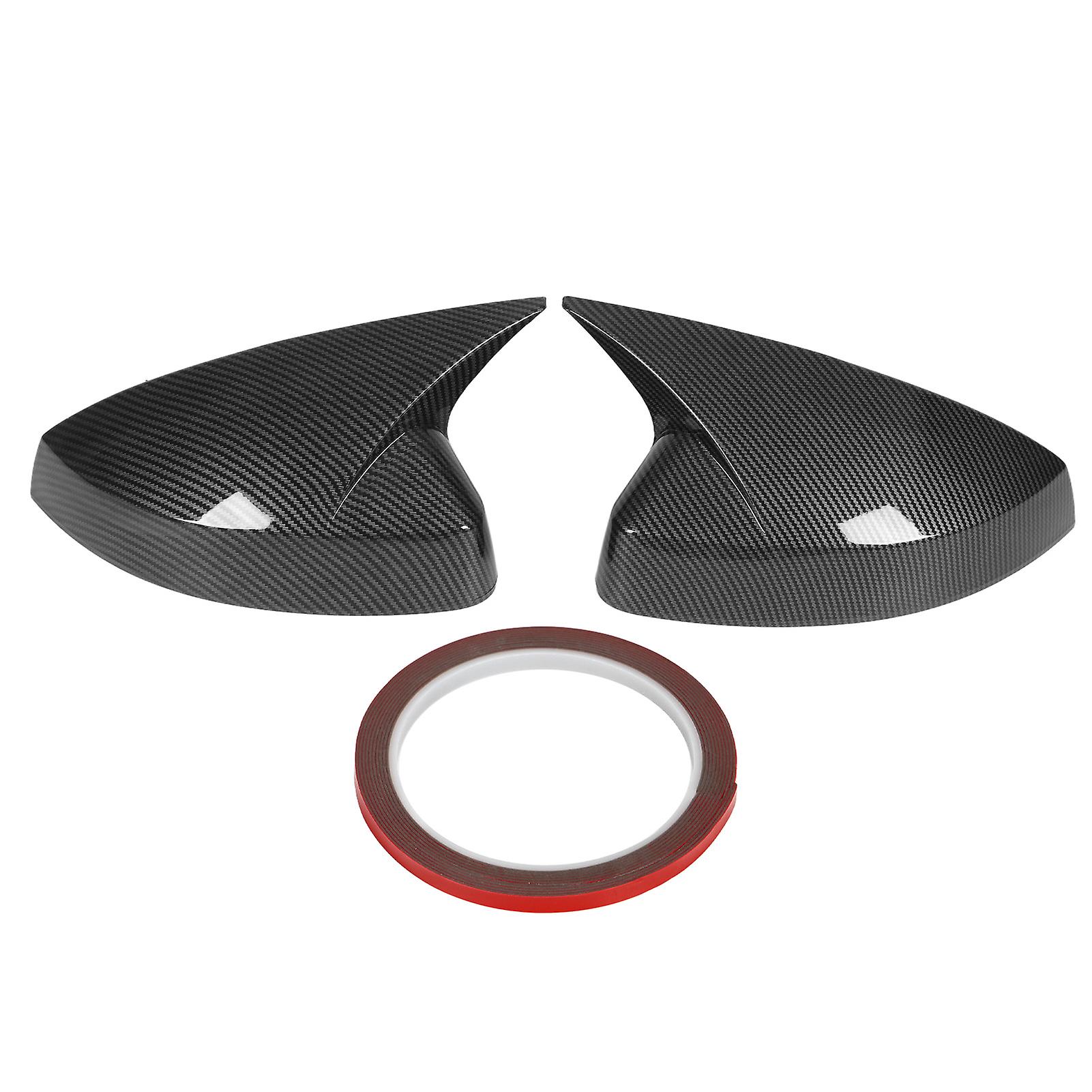1 Pair Side Door Mirror Cover Rear View Mirror Housing Replacement for A3 S3 8V RS3 2013‑2019