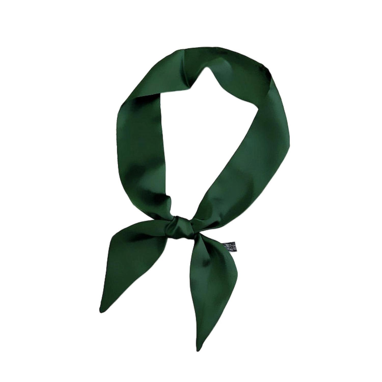 Handbag Scarf Solid Color Wear Resistant Lint Free Smooth Friendly to Skin Decorative Polyester