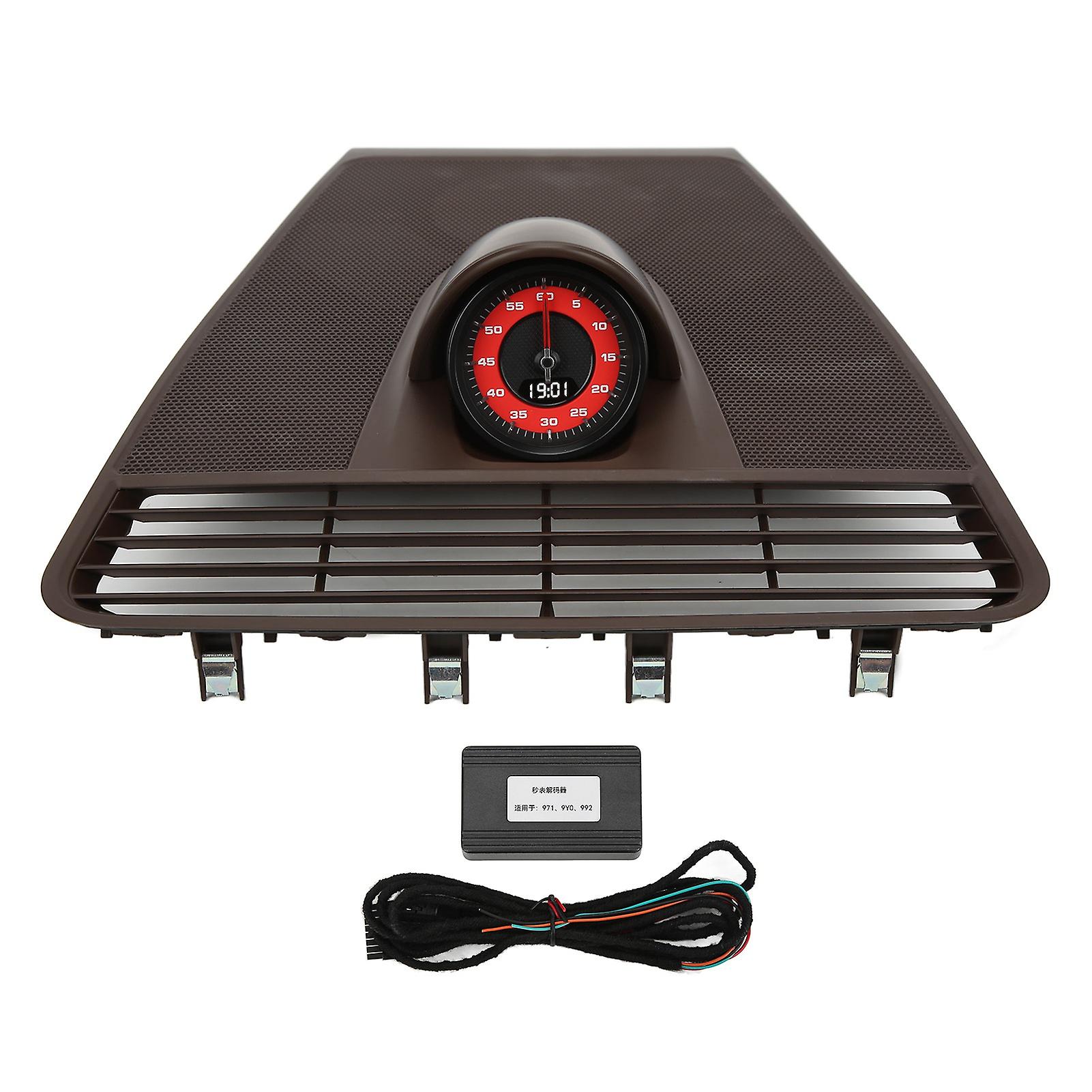 Instrument Panel Upper Cover,Dashboard Panel Clock Cover Dash Clock Bezel Dash Clock Cover Stylish and Modern