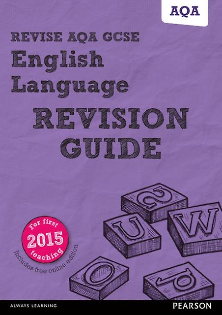 Pearson Revise Aqa Gcse English Language Revision Guide Incl. Online Revision F by David Grant Multiplecomponent retail product Book