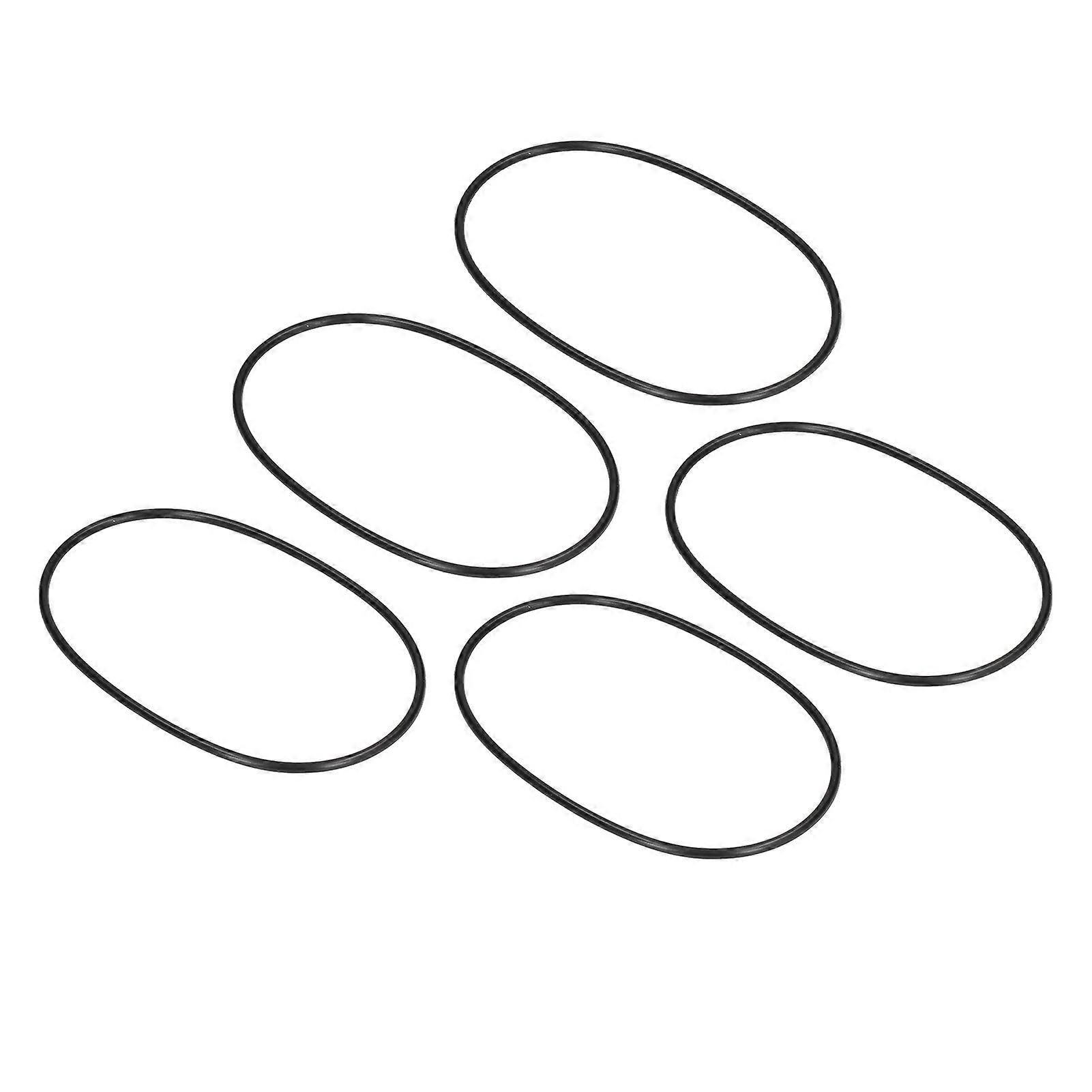 5 buc curea rotundă de cauciuc pentru echipamente mecanice industriale piese de transmisie 5 mm diametru5405-0005-0573