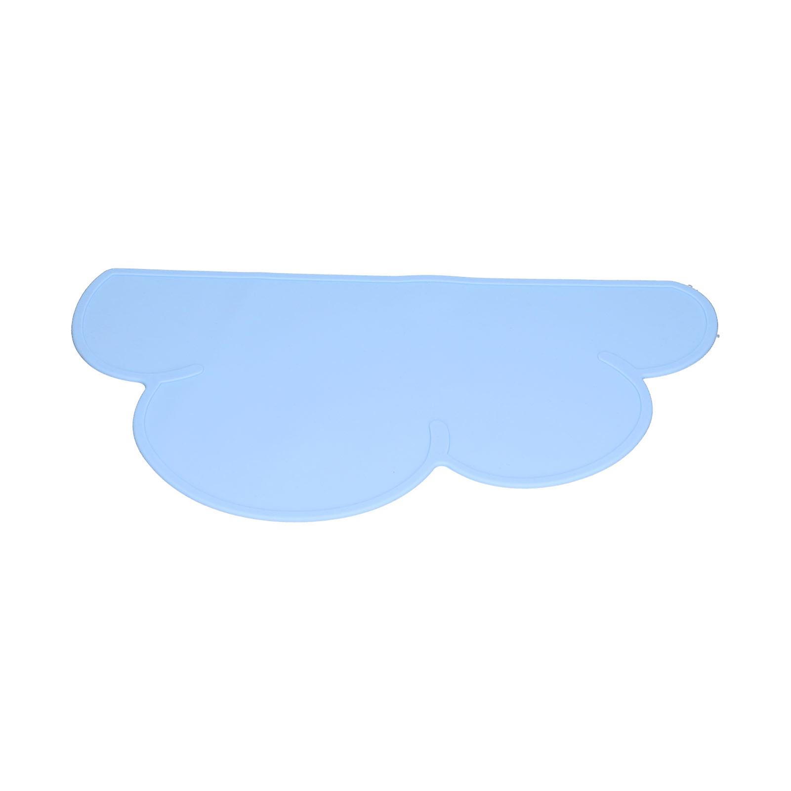 Cloud Shaped Non-Slip Silicone Placemat 47.8x27cm Sky Blue