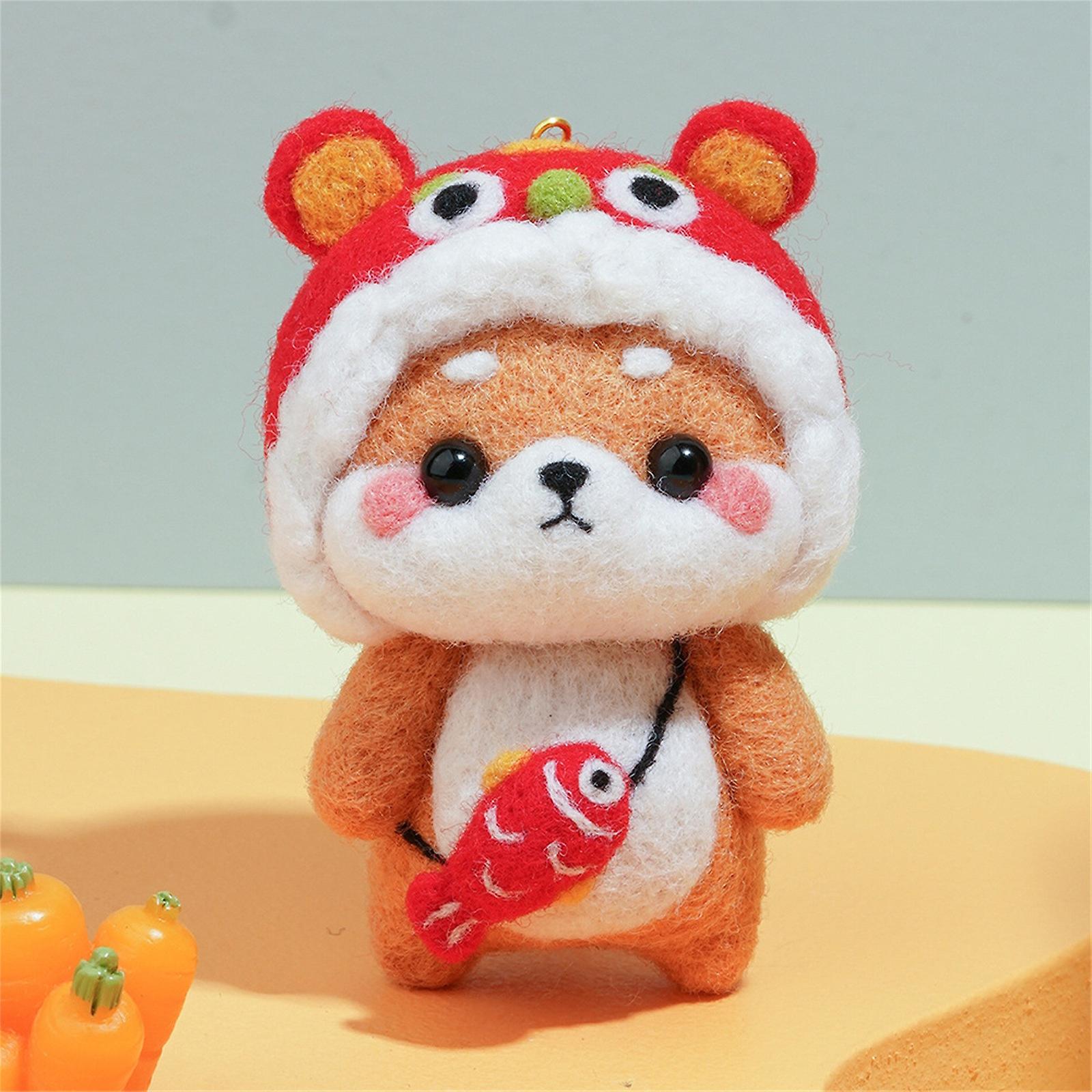 Needle Technique DIY Material Bag Plush Doll Shiba Inu Series
