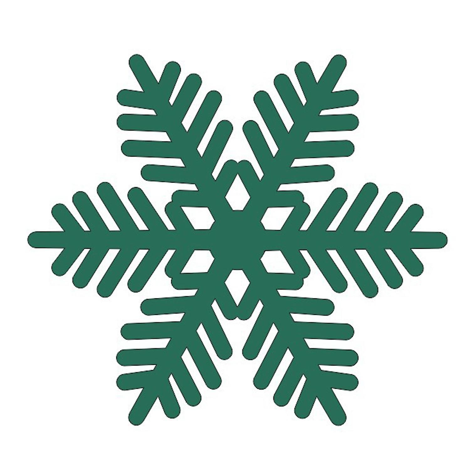 Roadoor Set de table de Noël thème Anti-brûlure Évider la tasse bol plat assiette vaisselle tapis sa