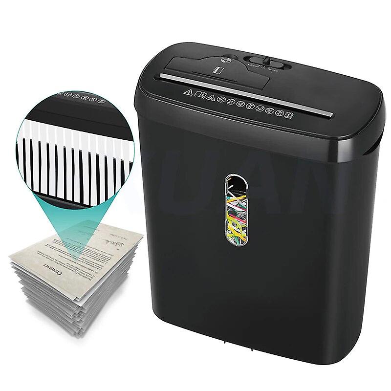220V Paper Shredder Cross-cut Ffice 12l Large Capacity Electric Document Strip Level 2 Confidential 8 9 Sheet Shredding