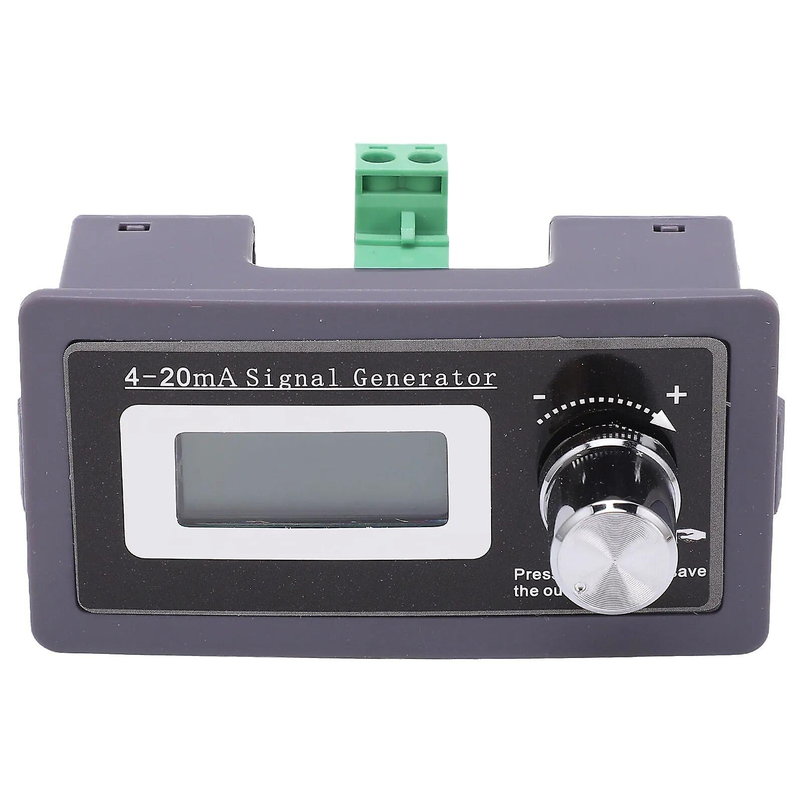 Current 2 Wire 4-20mA Transmitter Signal Generator High Accuracy Easy LCD Display for Control~9146