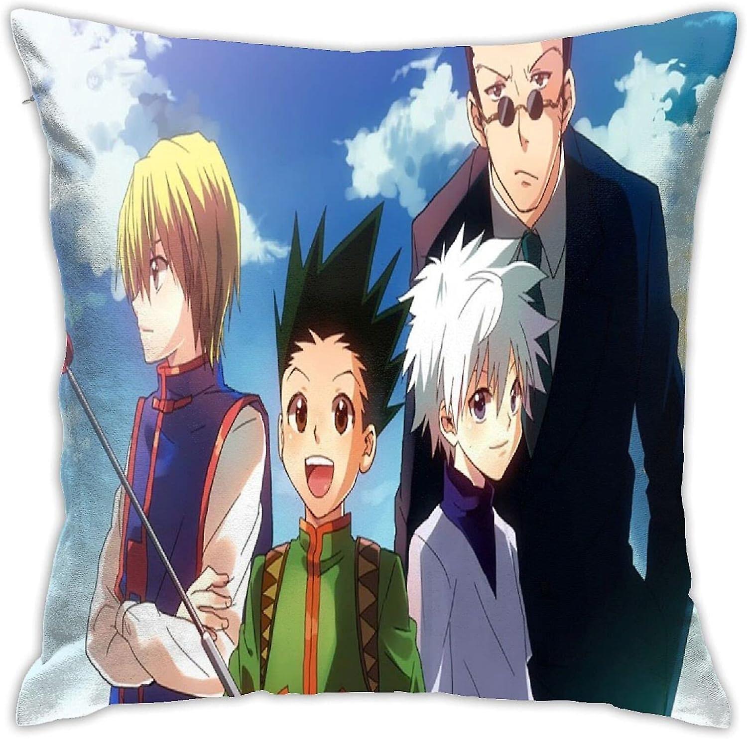 HUNTER×HUNTER J-WORLD ロングクッション クラピカ、キルア JUMP SHOP