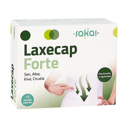 Laxecap Forte. 15 vegetable capsules