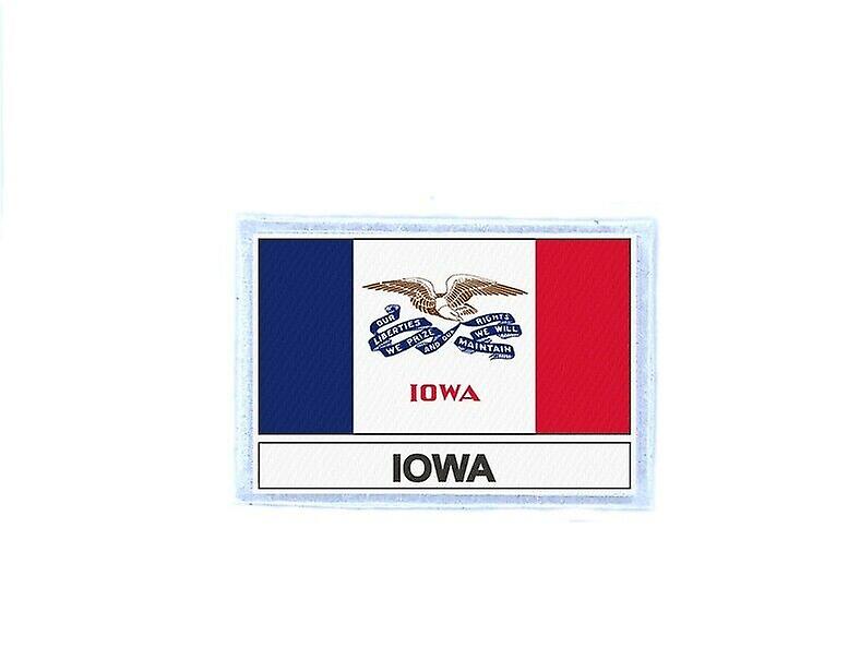 Ecusson patch badge prints flag usa iowa