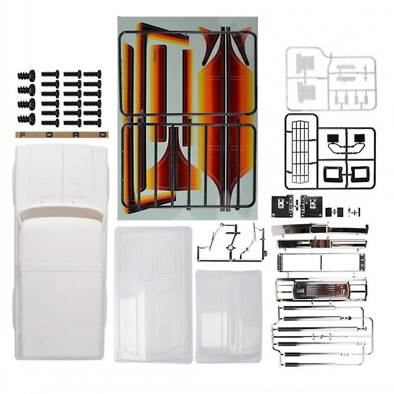 RC Crawler Car Parts Hard Plastic Body Car Shell 313mm Wheelbase Unassembled Kit for Axial SCX10 900
