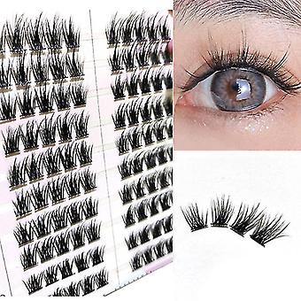 Natural-looking False Eyelashes For A Cat-eye Look Eye Makeup