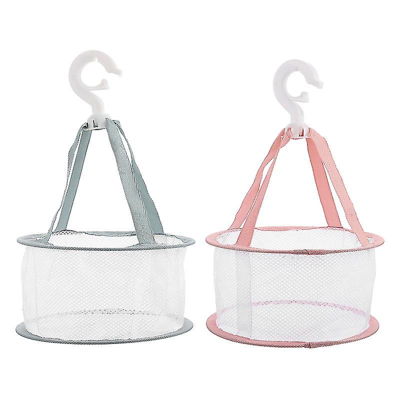 2pcs Laundry Hanging Basket