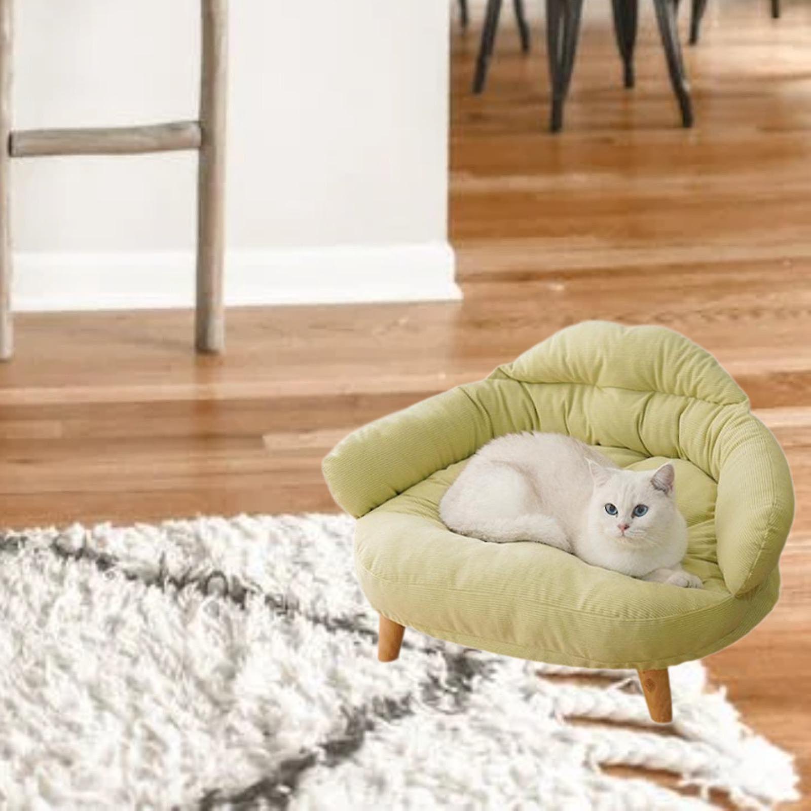 Pet Sofa Sturdy Breathable Anti-slip Bottom Medium Model Sofa Bed for Indoor