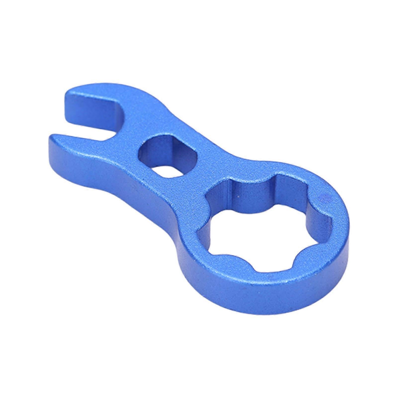 RISK Bicycle Valve Nut with Wrench Sealing Ring Bicycle Tire Presta Valve American Valve Conversion Adapter