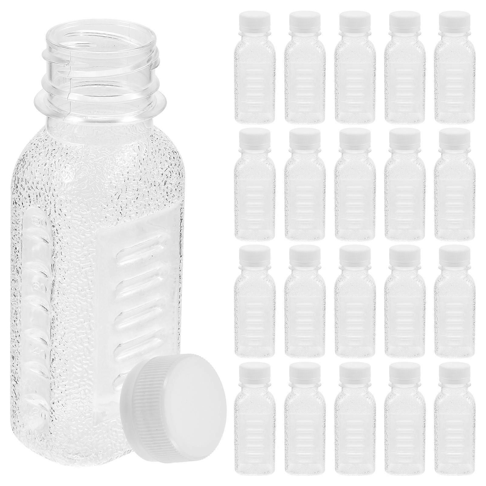 30Pcs Household Empty Bottles Multi-function Juice Bottles Convenient Milk Bottles