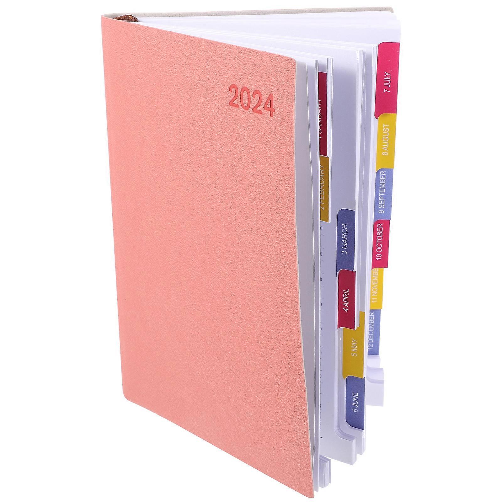 Agenda Daily Planner English 2024 Planner English Notebook Daily To Do List Notebook