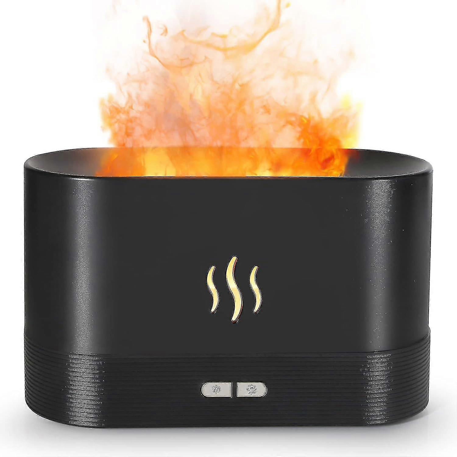 Simulation Fire Aromatherapy Flam Ultrasonic Diffuser - Sjue