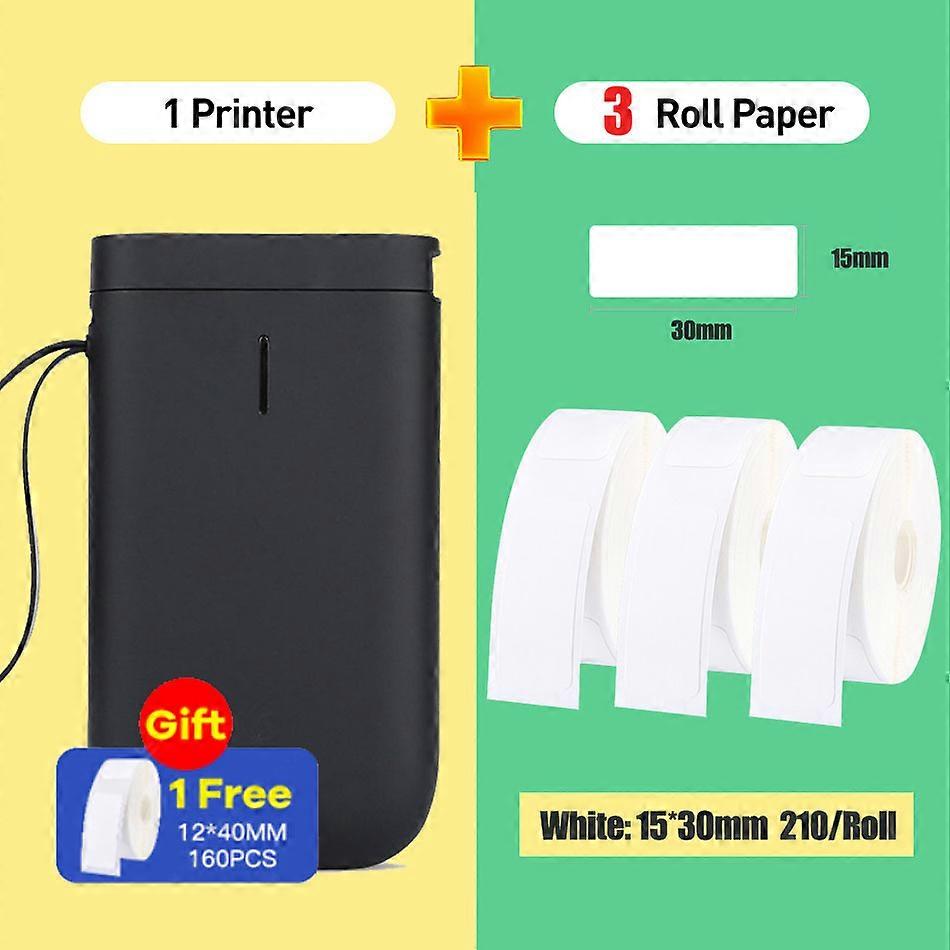 Niimbot Portable Thermal Label Printer Pocket Mini Wireless Barcode Printer Bluetooth Connection For Mobile Phone Android Ios Ho