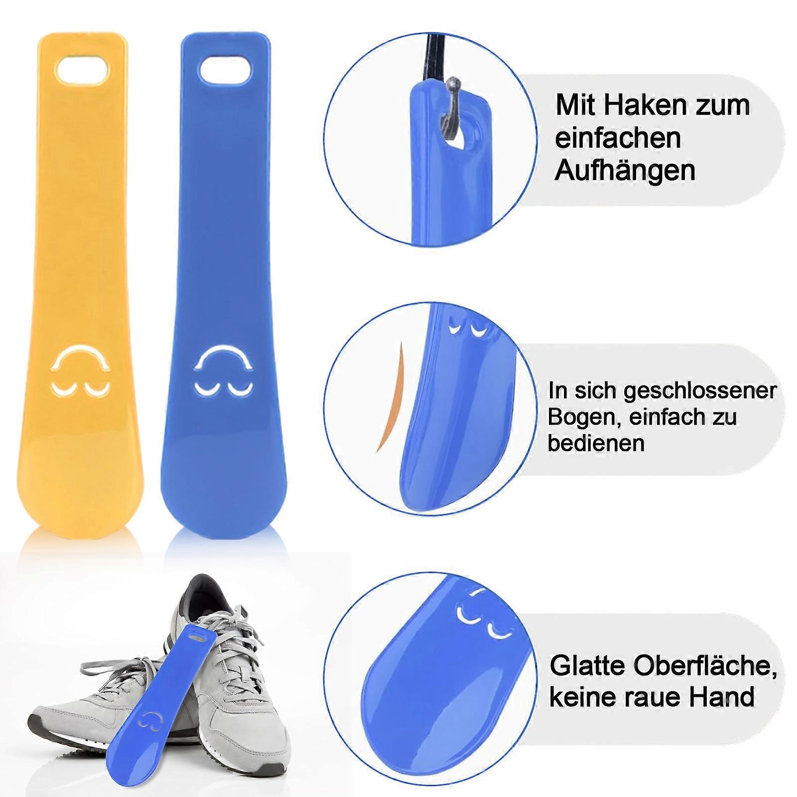 4 stk mini smiley ansiktsskoløft - fire farger