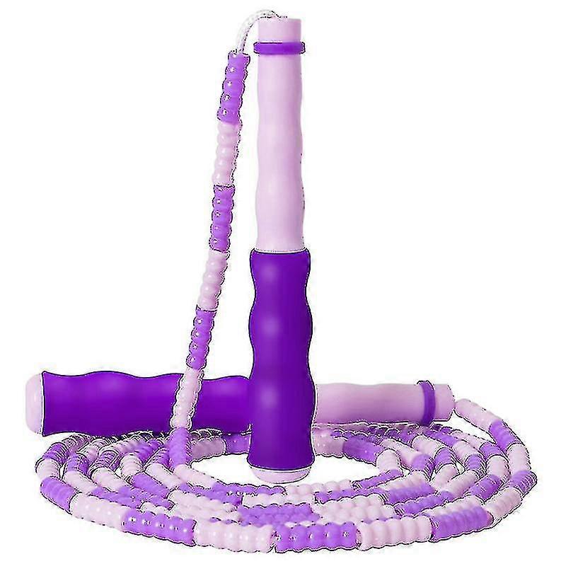 Bamboo Skipping Rope Kindergarten Children's Pattern Soft Beads Can Be Adjusted