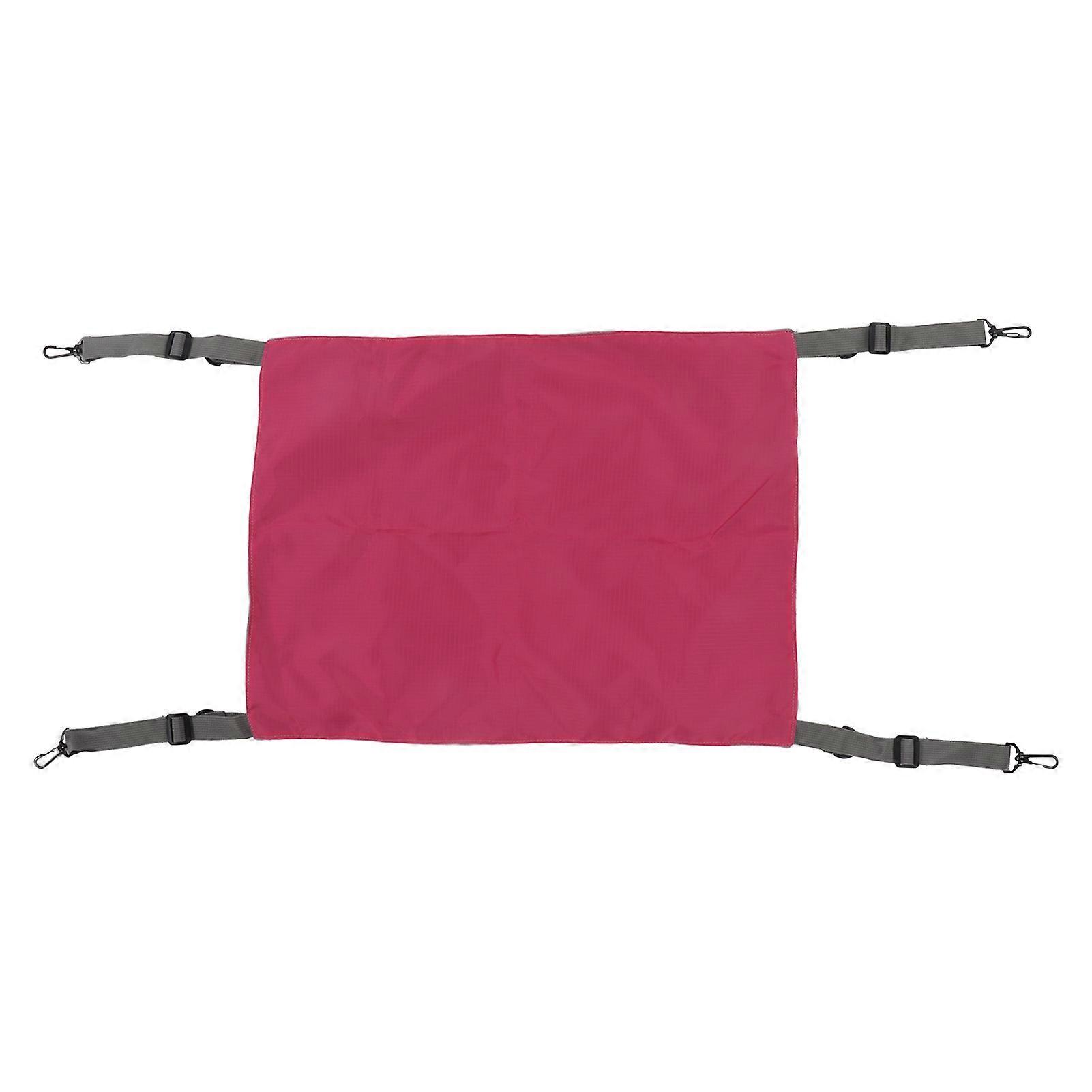 Cat Hammock Cute Reversible Cat Hanging Hammock with Adjustable Straps and Metal Hooks for Small Animals and Pets