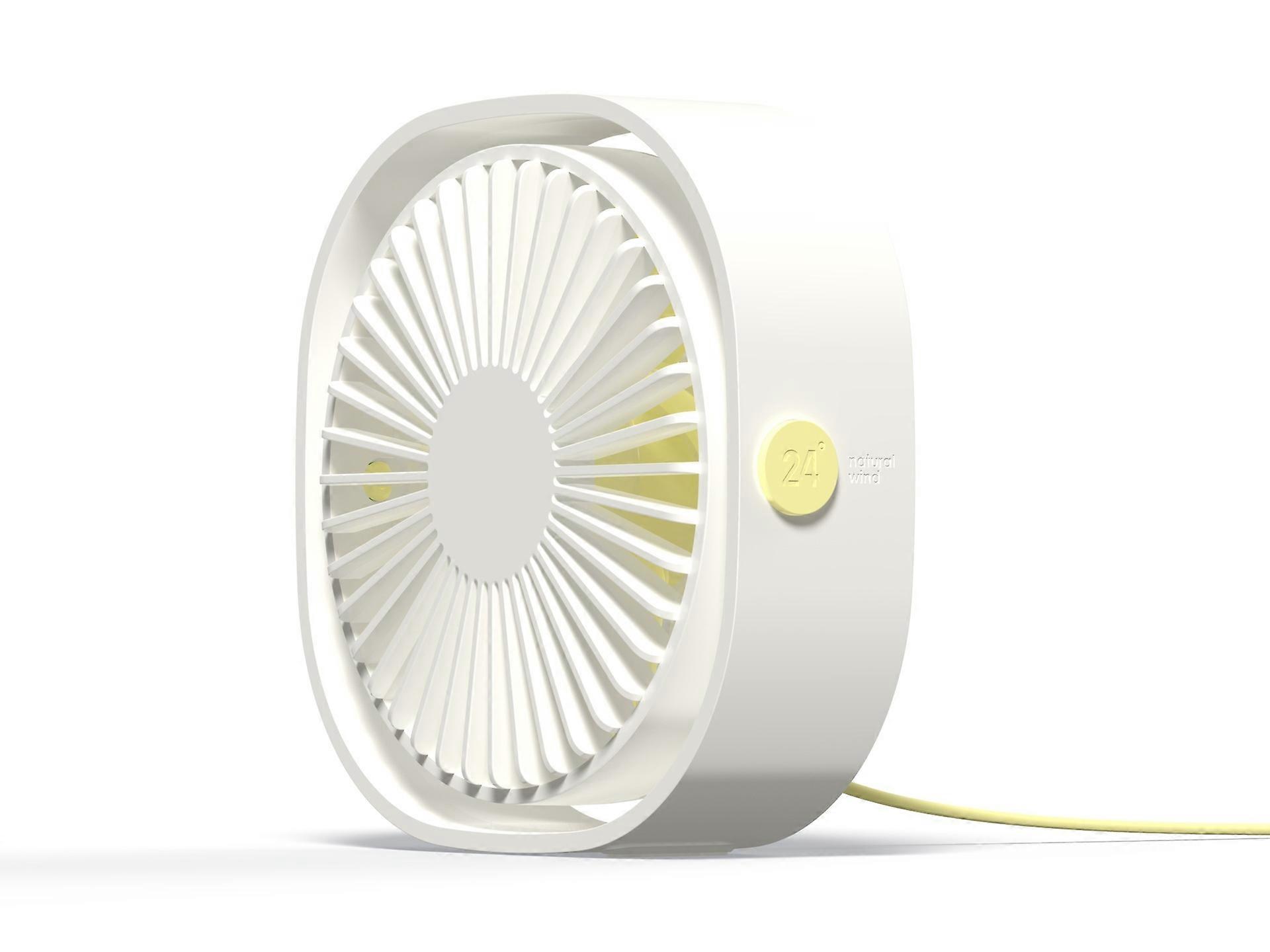 Desktop Mini Usb Fan 3-speed 360-degree Rotation