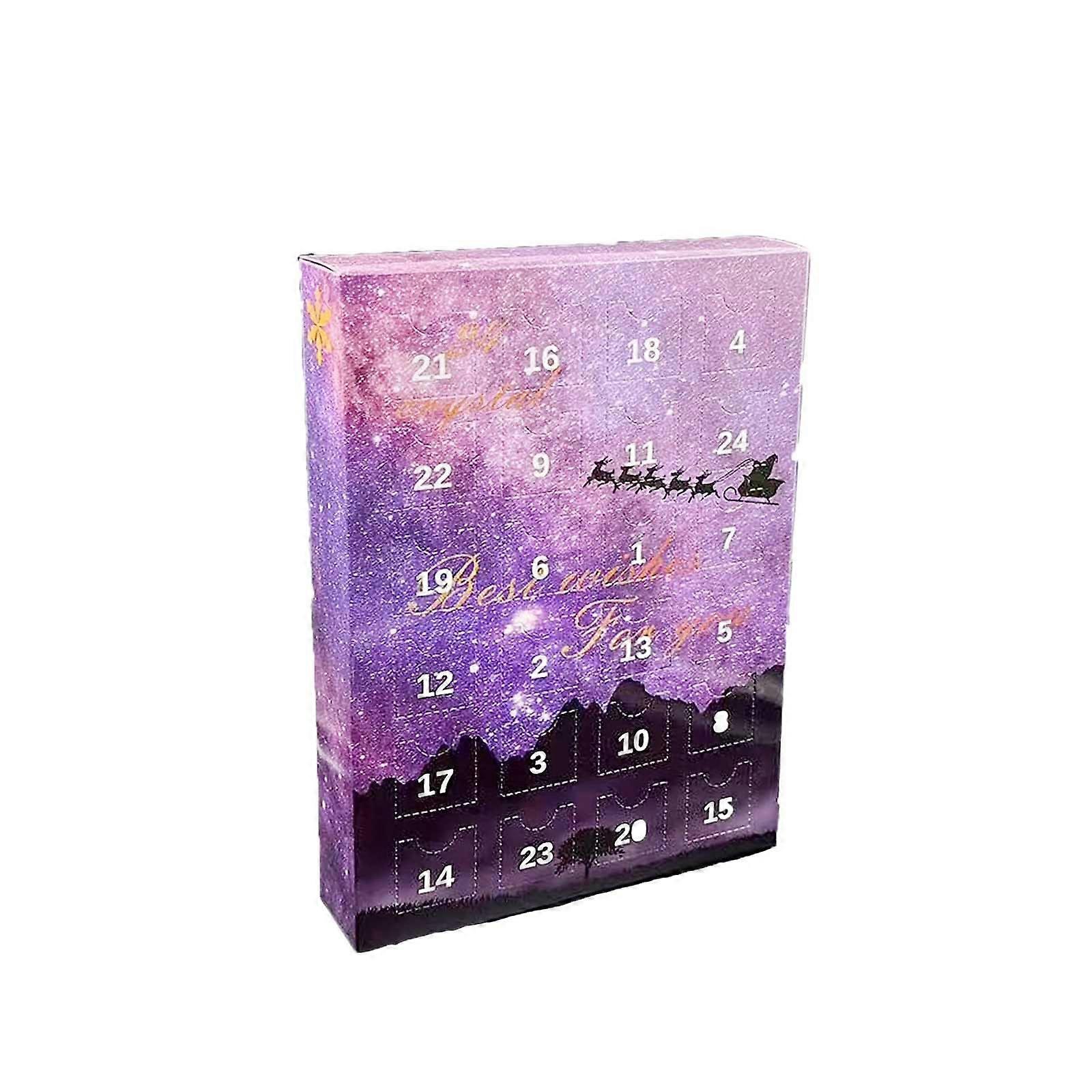 Adventskalender 2024 Frauen Halloween Advent Calendar تعيين تقويم مجيء عيد الميلاد تقويم العد التنازلي تقويم المجيء مع مفاجأة لتخفيف التوتر فاي