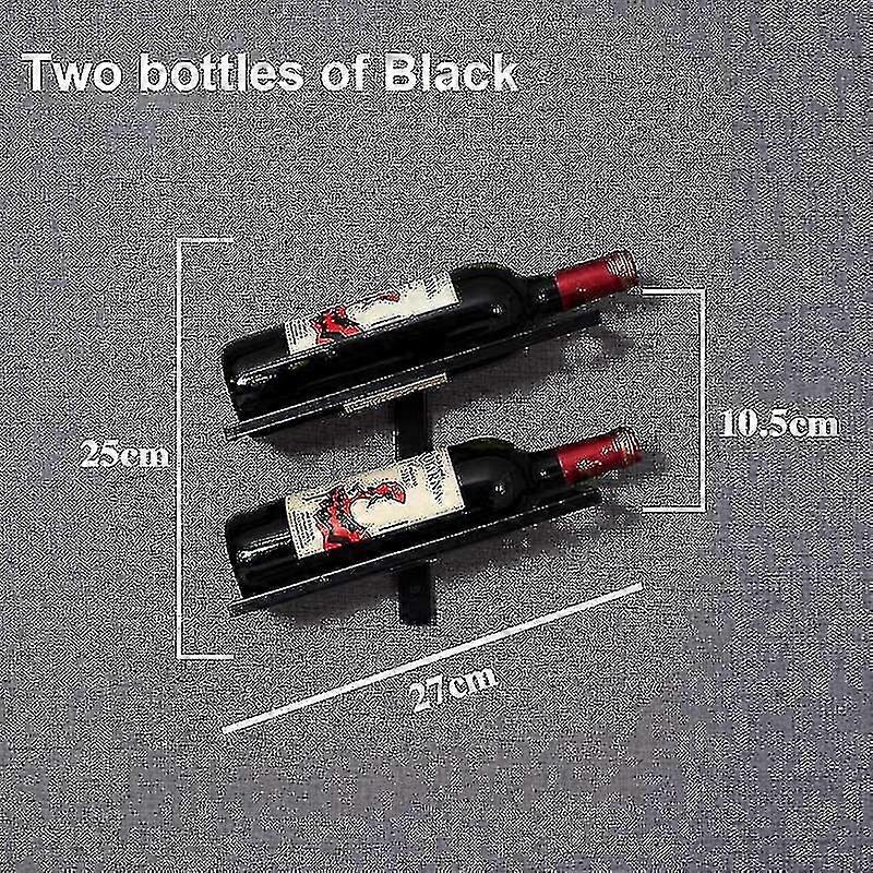 Modern Iron Wine Rack Wall Mounted Wine Rack