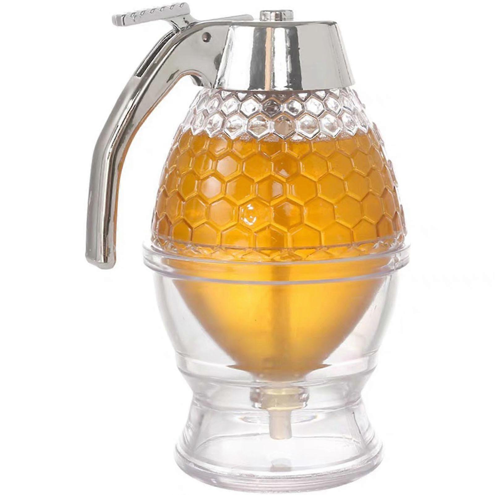 Acrylic Honey Squeeze Bottle Washable Easy Handheld Squeeze Pot For Kitchen