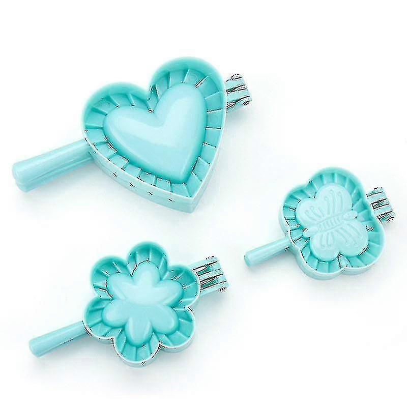 3pcs/set Kitchen Plastic Dumpling Mold Small And Medium-sized Large Size Dumpling Mold Set
