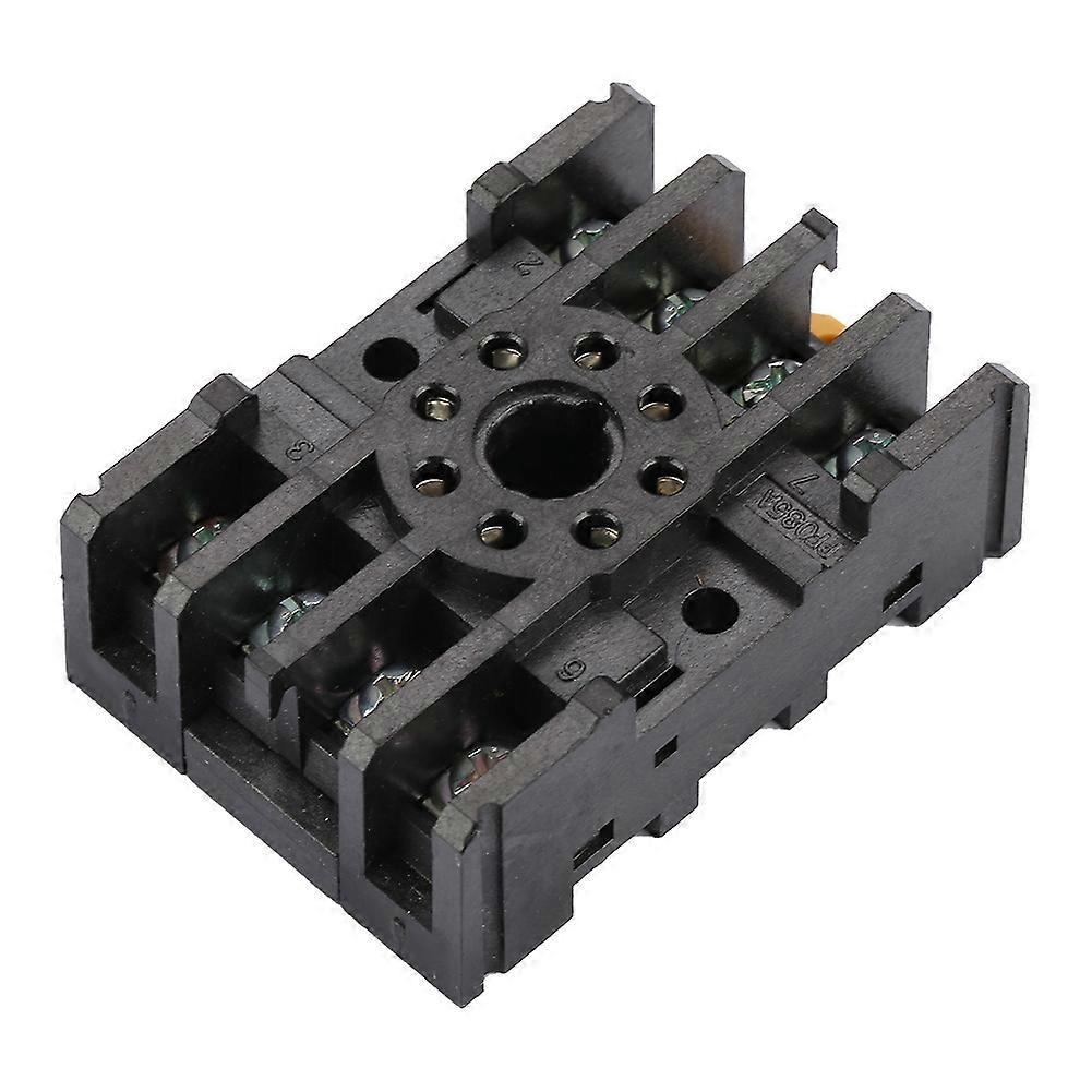 PF085A 300V 7A 8Pin Rail Mount Power Relay Holder Socket Base