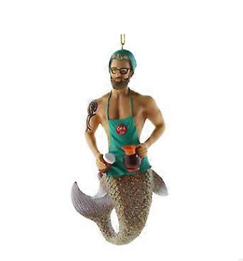 クリスマスマーメイドギフトデコレーションアクリル人形クリスマスツリーデコレーションマーメイドベリーバンド