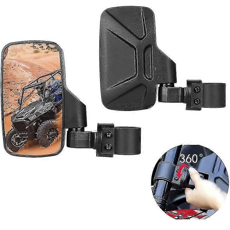 1,75" 2" UTV Backspeglar Sidospeglar för Polaris Rzr Ranger 800 900 1000-Yvan