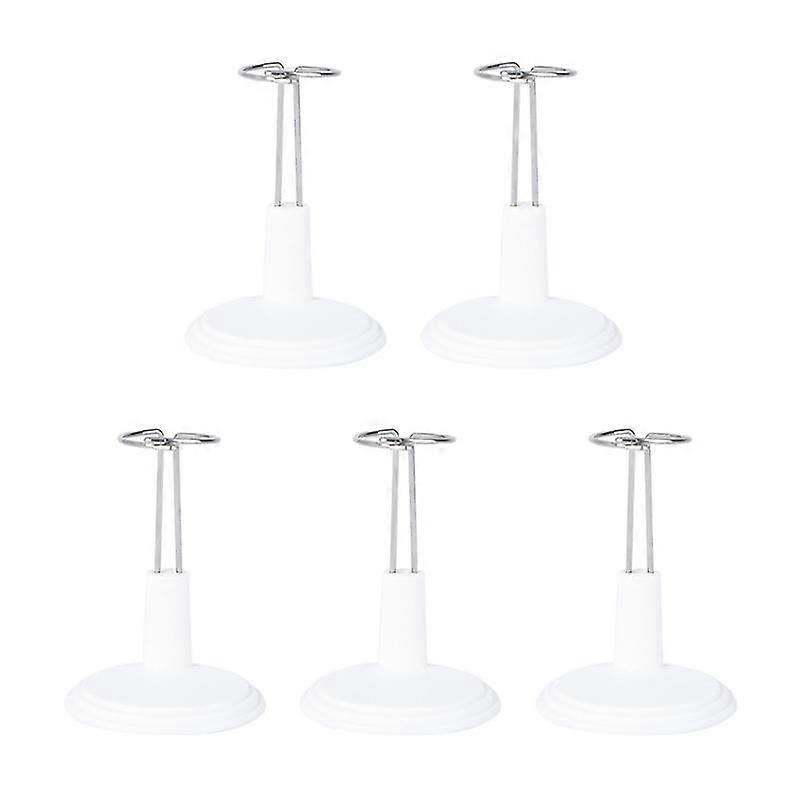 5pcs Doll Stand Doll Display Rack Toy Model Bracket Support Doll Accessories