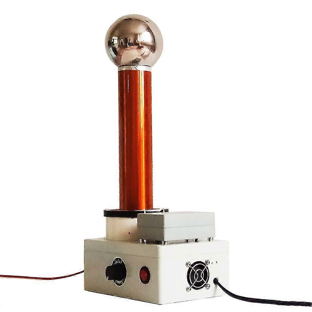 High power tesla coil lightning simulator 15cm arc 5~30w power adjustable 90~230v lighting from a distance 30cm